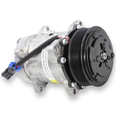 AC Compressor GMC Topkick 1994-2009 Kodiak 6.6L 4618 4350 4010 OE# 8FK351334191 - Image 1 of 3