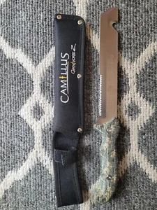 Camillus Carnivore 2 Camouflage 8" Titanium Machete - NEVER USED! - Picture 1 of 3