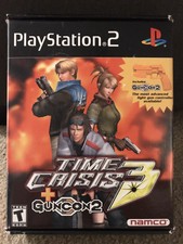 Time Crisis 3 PS2 Big Box! Complete! Good condition! Look!!! #5