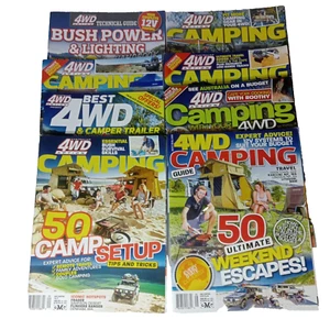 Australian 4WD Monthly Magazines 8 Random Issues Bundle 4x4 Best Tracks Travel - Picture 1 of 16