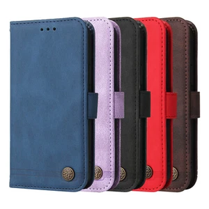 Luxury Cover For Google Pixel 9 8 7 Pro 8a 7a PU Leather Wallet Stand Phone Case - Picture 1 of 75