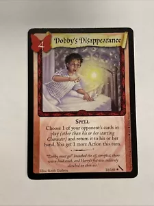 Dobby's Disappearance Harry Potter TCG 10/140 Chamber of Secrets NM - Picture 1 of 6
