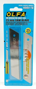 OLFA HSWB-1/1B 25mm Saw Blade for HSW-1 New in Package - Picture 1 of 3