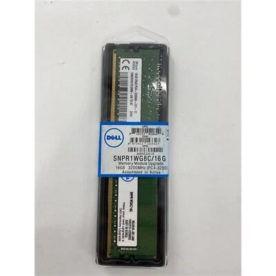 Dell Memory SNPR1WG8C/16G AB663418 16GB 1Rx8 DDR4 ECC UDIMM 3200MHz RAM - Image 1 of 4
