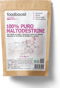 Maltodestrine in Polvere 1,5 Kg , Maltodestrine Ciclismo –Resistenza – Running a - Foto 1 di 12
