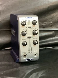 Lexicon: Lambda USB Audio Interface 4x2x2 Desktop Recording Studio Untested - Picture 1 of 5