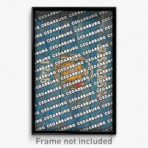 Cedarburg Wisconsin Poster (WI City Souvenir 11x17 Town Print) - Picture 1 of 1