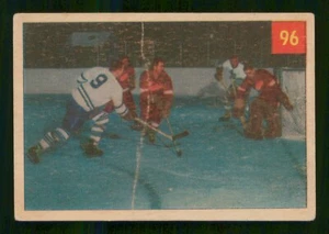 TERRY BOOTS TEEDER'S **BLANK BACK**  1954-55 PARKHURST  NO 96  VG+     54866 - Picture 1 of 2