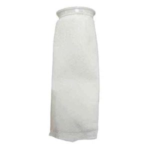 #4 Size 200 Micron Liquid Filter Bags, Polyester Felt, Polypropylene Ring - 25EA - Picture 1 of 4