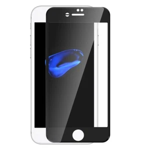 PELLICOLA VETRO TEMPERATO CURVO NERO PER APPLE IPHONE SE 2020 PROTEZIONE 9D SE 2 - Zdjęcie 1 z 12