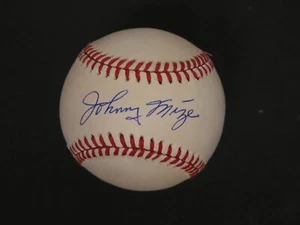 JOHNNY MIZE SIGNED OFFICIAL NATIONAL LEAGUE BASEBALL WITH JSA COA - Picture 1 of 2