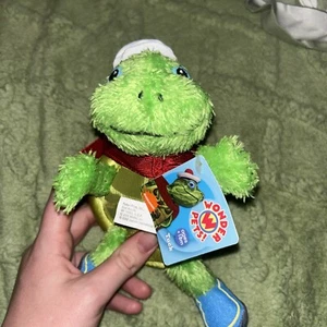 BNWT WONDERPETS TUCK THE TURTLE 6” PLUSH SOFT TOY FISHER PRICE 2008 NICKELODEON - Picture 1 of 7