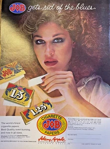 1978 Vintage Magazine Advertisement JOB Cigarette Papers - Picture 1 of 1