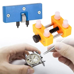 Watch Case Back Opener Adjustable Holder for Watch Repairs Tool Kit - Picture 1 of 8