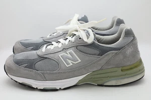 New Balance 993 Gray White D Width Made In U.S.A Men’s Size 10.5 MR993GL - Picture 1 of 11