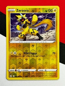 Zeraora 102/264 Fusion Strike Reverse Holo Rare Pokémon PACK FRESH - Picture 1 of 1