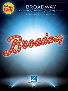 Let's All Sing Broadway Collection of Favorites for Young Voices Book 000125967 - Picture 1 of 1