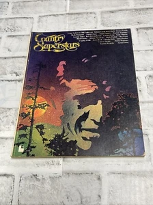 1973 COUNTRY SUPERSTARS SONG BOOK, SHEETMUSIC & PHOTOS Vintage Vtg VGC 70s - Picture 1 of 4