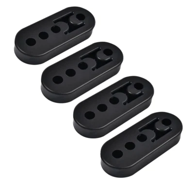 4Pcs Exhaust Hanger Rubber Adjustable Insulator Bushing Mount 4 Holes Universal  - Image 1 of 4