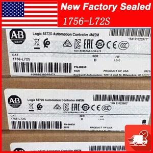 Nuevo Controlador AB 1756-L72S SER B GuardLogix 5572S 4MB 1756L72S Envío Gratis - Imagen 1 de 5