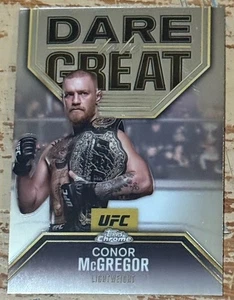 2025 Topps Chrome UFC Conor McGregor Dare To Be Great Insert Card!! - Picture 1 of 2