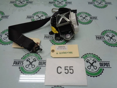 06-08 MERCEDES-BENZ W164 ML350 ML500 RETRACTOR CINTURÓN SEGURIDAD TRASERO IZQUIERDO NEGRO OEM Foto 1 de 4