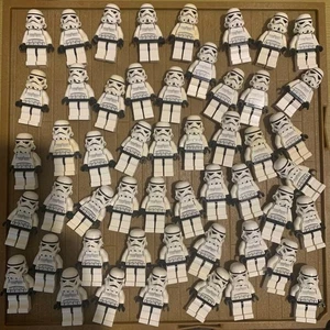 LEGO Lotto Minifigure Star Wars Set Stormtrooper USATO - Foto 1 di 1