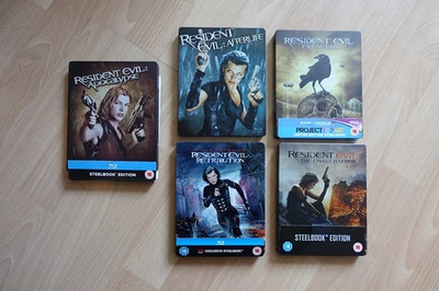 Resident Evil Movie 2-6 Steelbook Collection - Image 1 of 4