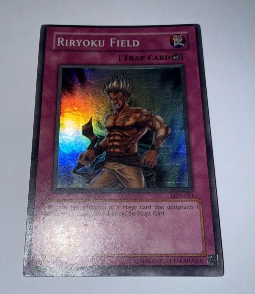 Yugioh Riryoku Field LON-081 Super Rare Unl Original Print (MP) - Image 1 of 2