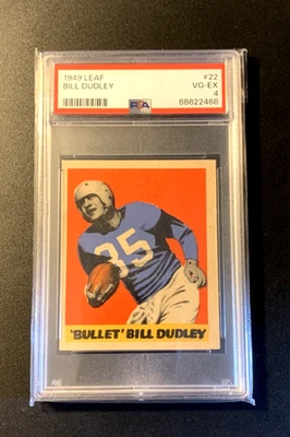 1949 BOWMAN #22    BILL DUDLEY      PSA 4 - Image 1 of 2