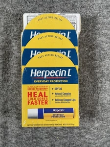 Herpecin L Everyday Protection Lippenbalsam LSF30 0,1 Unzen 6er Pack Lippenherpes Sonnencreme - Bild 1 von 6