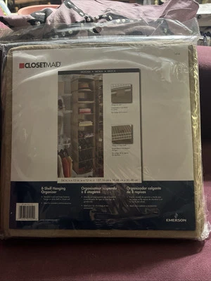 Closet maid 1454 8-Shelf Hanging Organizer Mocha - Image 1 of 4