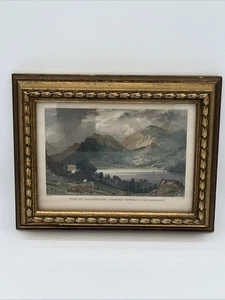 Engraving Print VIEW of ULLESWATER, LOOKING TOWARDS PATTERDALE Framed - Picture 1 of 10