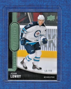 2014-15 Upper Deck Overtime Rookie GREEN 56 /99 # 175 Adam Lowry - Picture 1 of 2