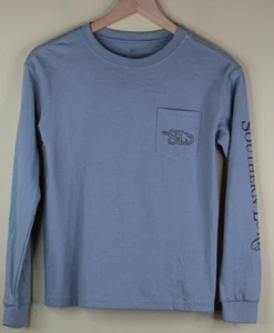Southern Lure Youth Boys Long Sleeve Shirt Gray Size M - Picture 1 of 7
