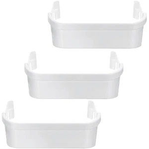 Effortless Install 3-Pack Freezer Door Shelf Bins - Replace Damaged Bins Today - Picture 1 of 10