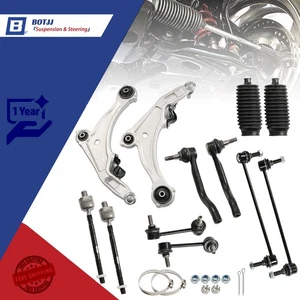 12Pcs For Nissan Maxima Sedan Front Lower Control Arm Tierod Sway Bar Link Kit - Imagen 1 de 8