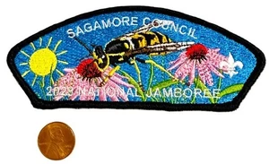 BOY SCOUT BSA SAGAMORE OA 173 TAKACHSIN 2023 JAMBOREE CSP WASP JSP 200 MADE - Picture 1 of 2