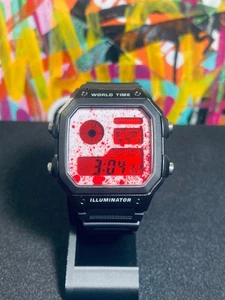 Casio World Time AE1200 Bloodred 2 personalizado - Imagen 1 de 1