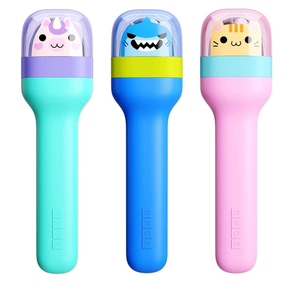 Zoku Kids Juego de Utensilios - Juego de Cubiertos Reutilizable Tenedor Cuchara Cuchillo con Estuche de Transporte Foto 1 de 1