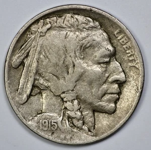 1915-D Buffalo 5c Nickel - Picture 1 of 3