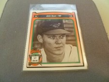 1991 Crown Coca Cola Baltimore Orioles Regional Card Jerry Adair 1958-1966