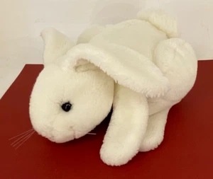 Vintage Plush Creations 1994 ☆ White Rabbit ☆ Hand / Glove Puppet - Picture 1 of 7