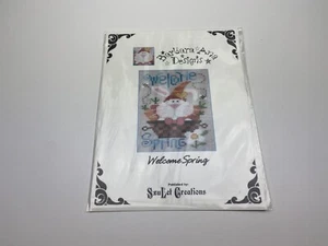 Barbara Ana Designs Welcome Spring Counted Cross Stitch Pattern 4P - Picture 1 of 3