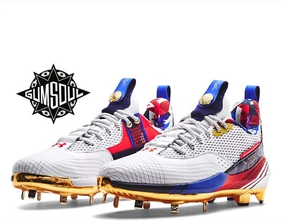 BOTINES DE BÉISBOL UNDER ARMOUR BRYCE HARPER 7 METAL EE. UU. ST HOVR 3025645-100 talla 12 Foto 1 de 4