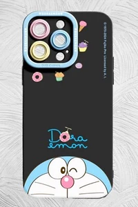 Doraemon - Coque Noir Graphite pour Apple Iphone 15 Pro - Photo 1 sur 1