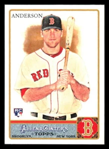 Topps Allen & Ginter Lars Anderson 2011 #149 Medias Rojas de Boston - Imagen 1 de 2