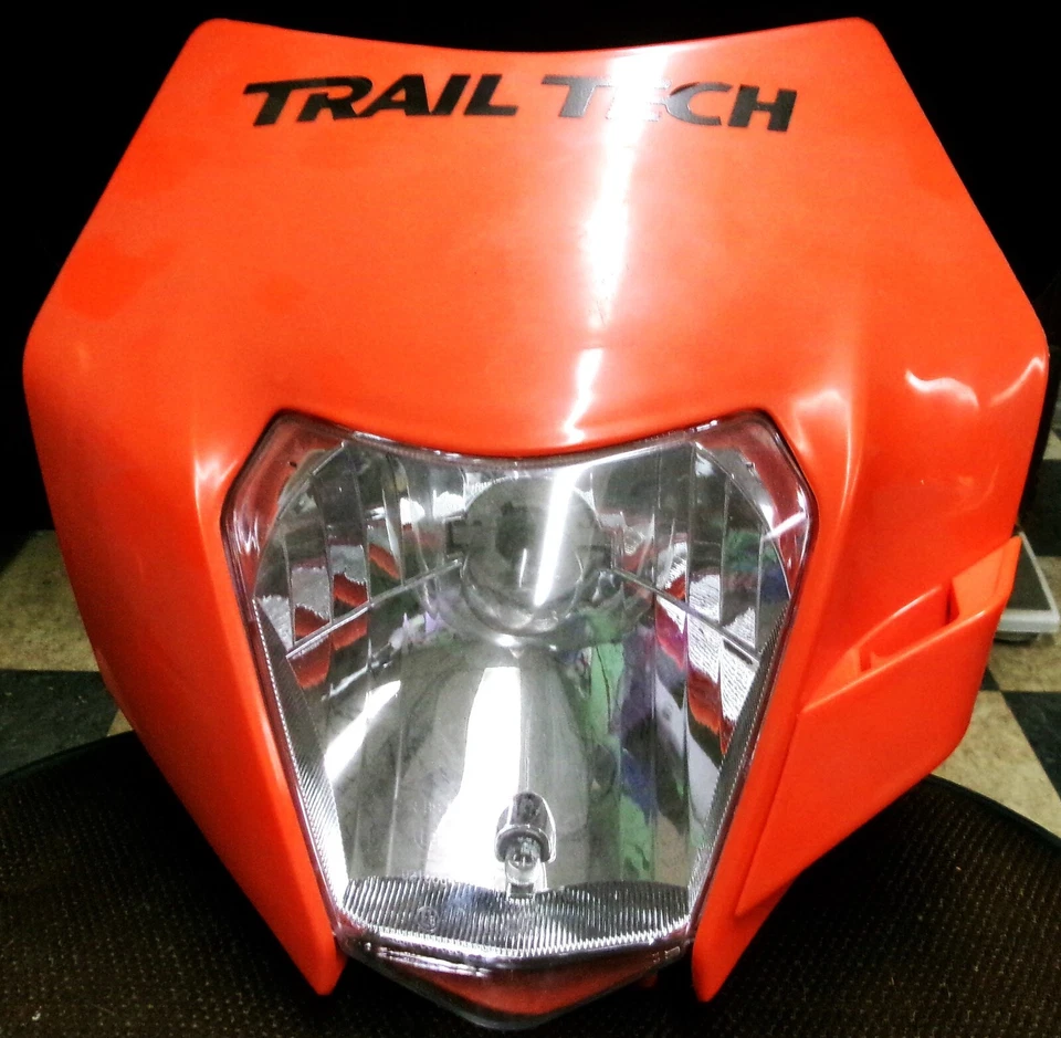 Used- Honda 2005 CRF150F, Trail Tech Universal Off Road Head Light. - Image 1 of 4