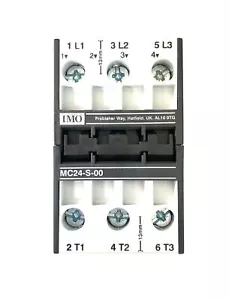IMO MC24-S-00 24 3 Phase Contactor with 24Volt Coil - Picture 1 of 3