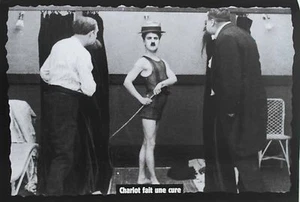 Chaplin Mania tiré du Fascicule n°11 Planche de Collection Charlot fait une cure - Picture 1 of 1
